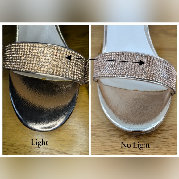 ⭐David's Bridal Women's Rose Gold Heels⭐ - Picture 3 of 15